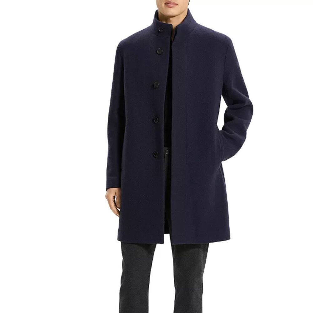 Theory Men's Belvin Wool Coat | Size M